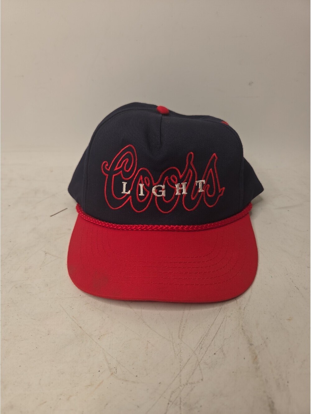 Coors Light Vintage Blue Snapback Men's One Size Fits All Hat